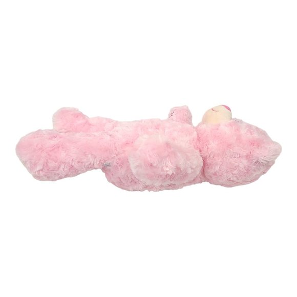 Build A Bear Pink Cuddles Plush 17" Teddy Bear Swirl Fur BABW Stuffed Animal Toy - Picture 7 of 12